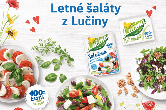 Letné šaláty z Lučiny